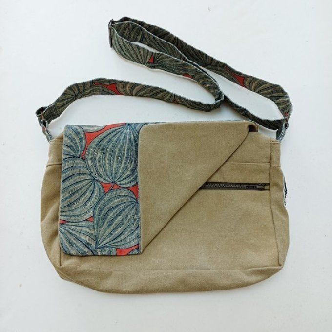 Besace toile Cayman beige - Rabat Harvest