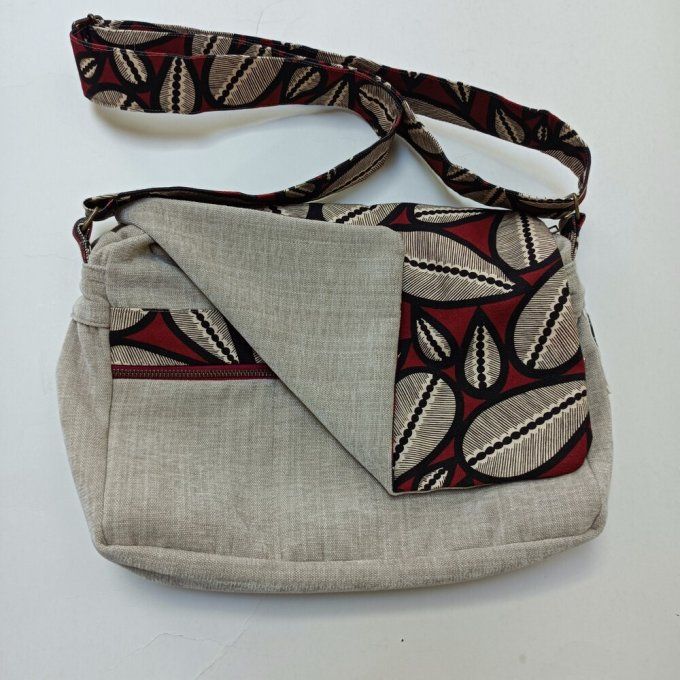 Besace velours Rober Ficelle - Rabat Lima 