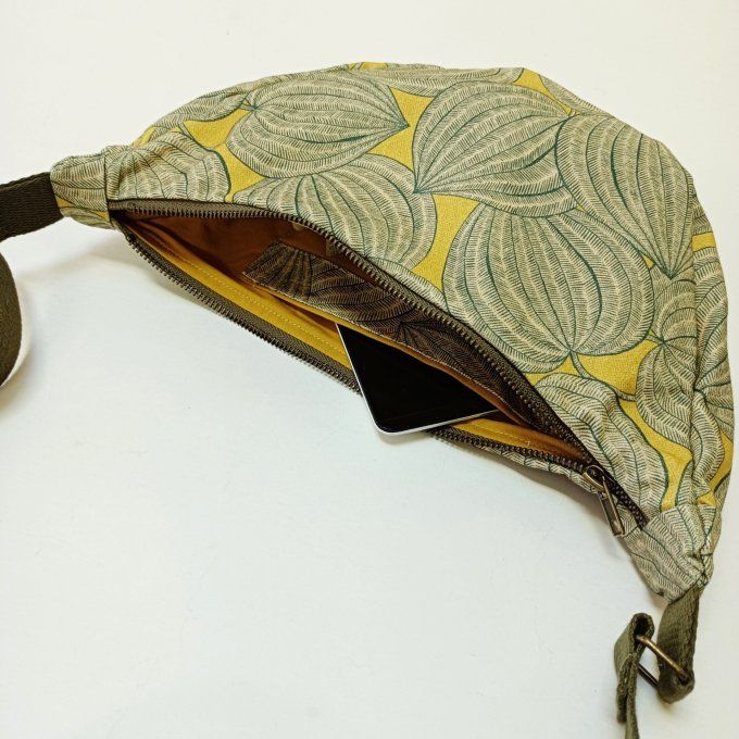 Sac demi-lune - Harvest vert/jaune 