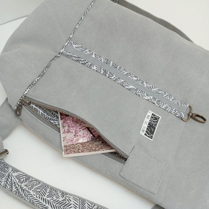 Sac à dos zip-top toile Cayman gis-Tokyo