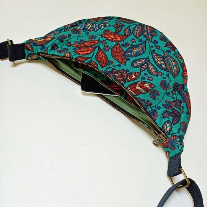 Sac demi-lune - Raibow tree vert