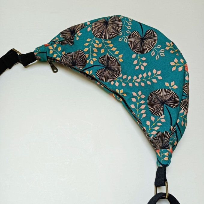 Sac demi-lune - Pondicherry vert